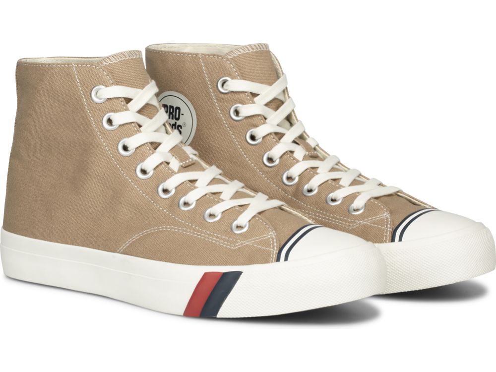 Keds Royal Hi Canvas Muške Patike Smeđe | RS-73020