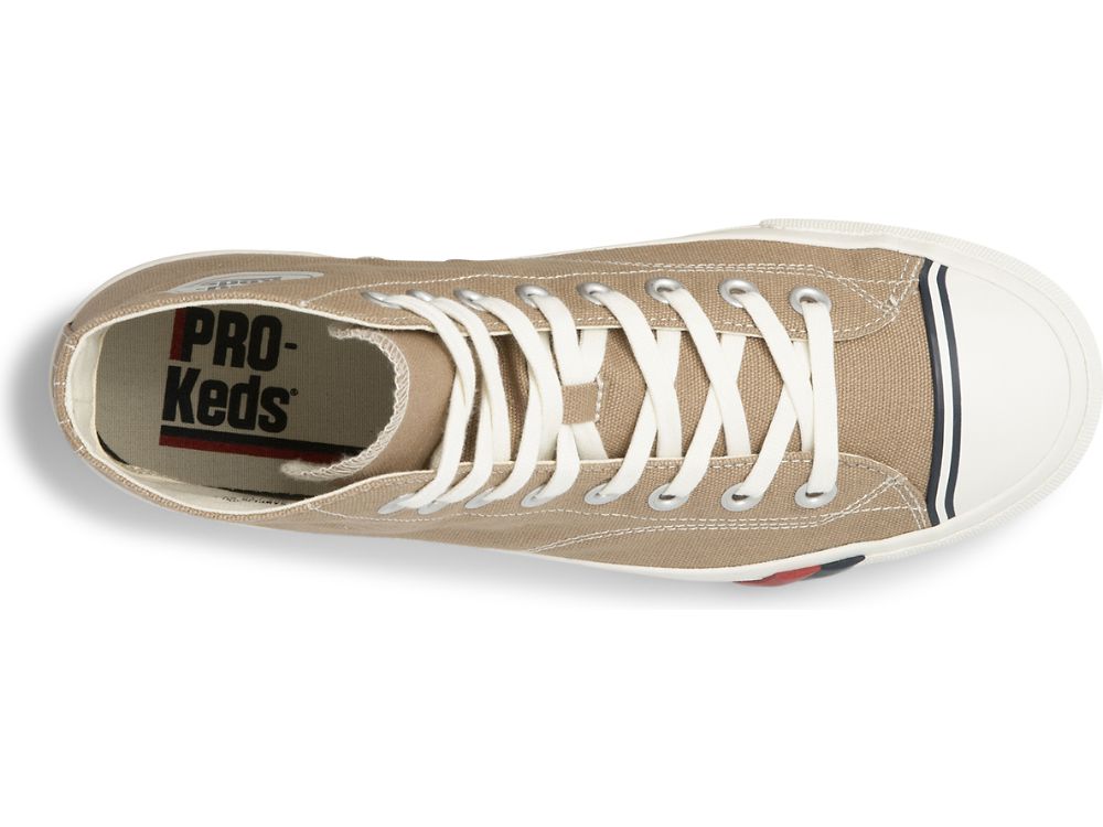 Keds Royal Hi Canvas Muške Patike Smeđe | RS-73020