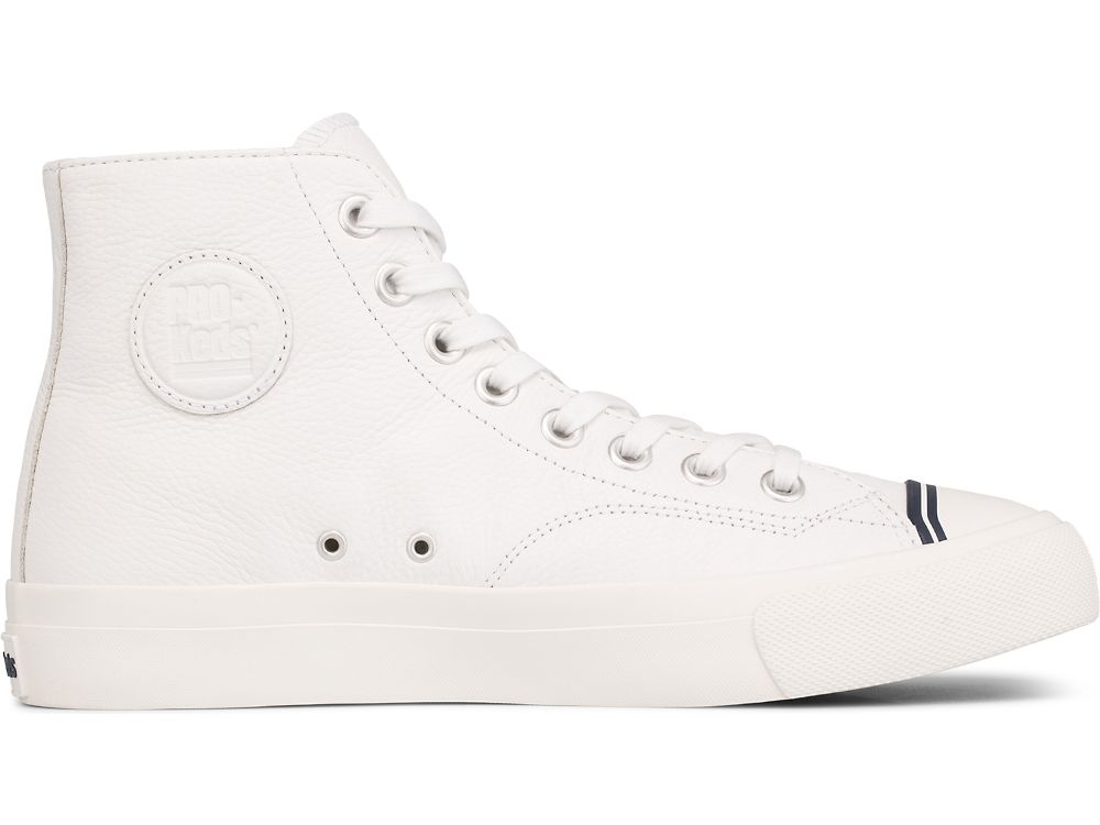 Keds Royal Hi Koža Muške Patike Bijele | RS-89198