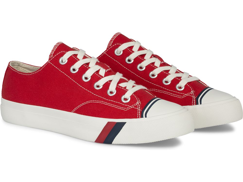 Keds Royal Lo Canvas Muške Patike Crvene | RS-87702