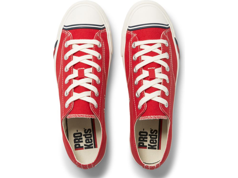 Keds Royal Lo Canvas Muške Patike Crvene | RS-87702