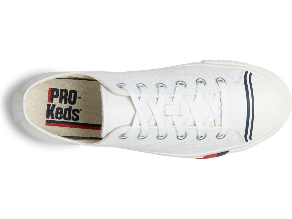 Keds Royal Lo Classic Koža Ženske Koža Sneakers Bijele | RS-98891