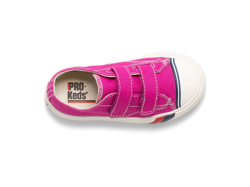 Keds Royal Lo HL Dječaci Slip On Sneakers Fuschia | RS-41945