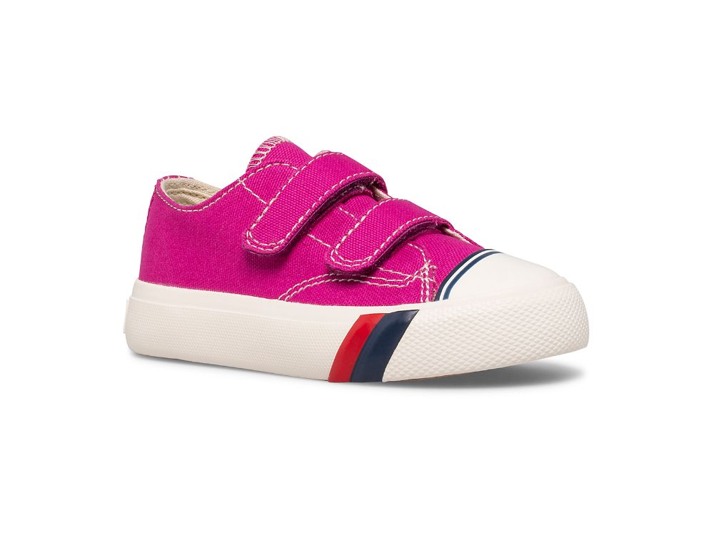 Keds Royal Lo HL Dječaci Slip On Sneakers Fuschia | RS-41945