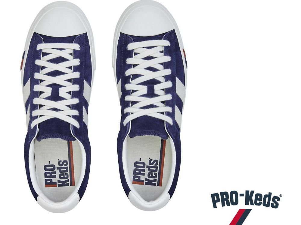 Keds Royal Plus Suede Muške Patike Tamnoplave | RS-78946