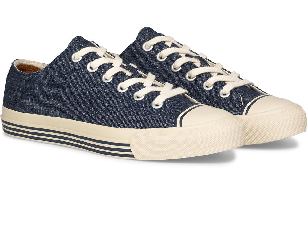 Keds Super Recycled Denim Muške Patike Indigo | RS-32693