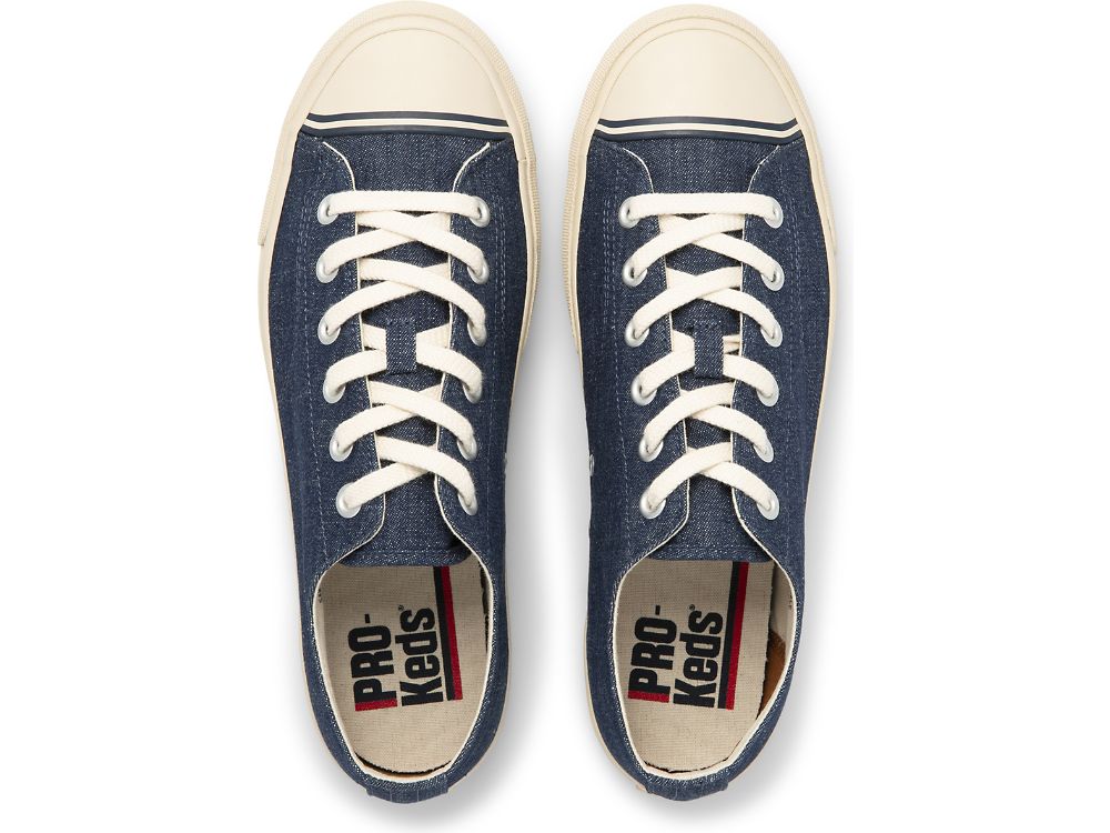 Keds Super Recycled Denim Muške Patike Indigo | RS-32693