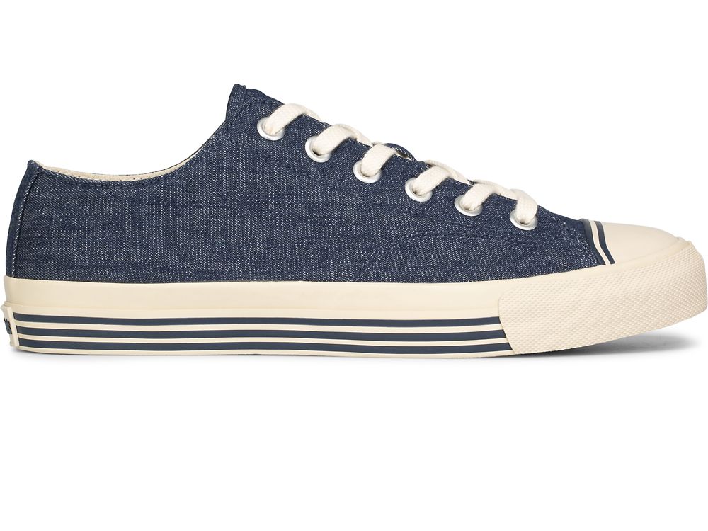 Keds Super Recycled Denim Muške Patike Indigo | RS-32693