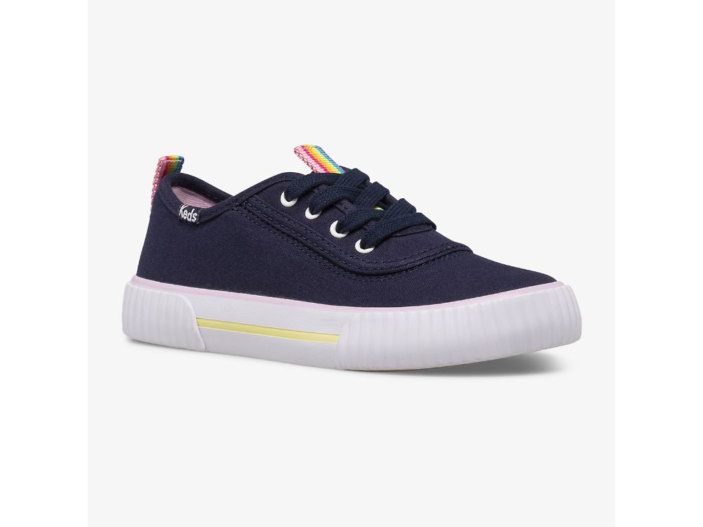 Keds Topkick Washable Slip-On Djevojke Slip On Sneakers Tamnoplave Visebojne | RS-32710