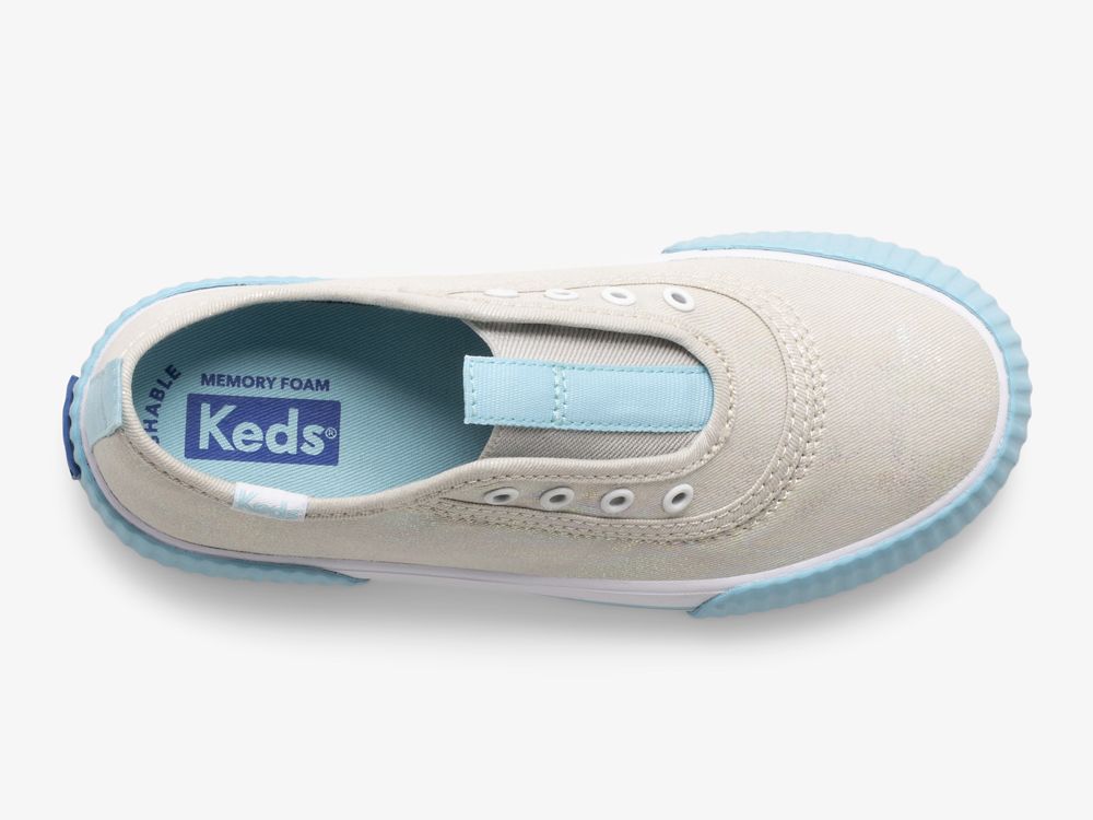 Keds Topkick Washable Slip-On Djevojke Slip On Sneakers Sive | RS-84741