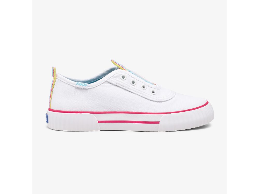 Keds Topkick Washable Slip-On Djevojke Slip On Sneakers Bijele | RS-94391