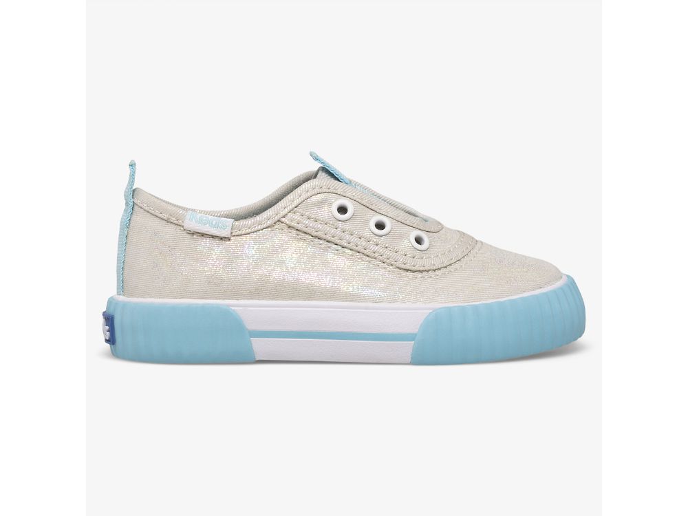 Keds Topkick Washable Slip On Jr Djevojke Slip On Sneakers Sive Visebojne | RS-86594