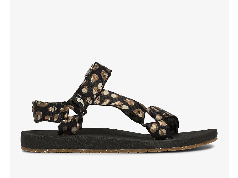 Keds Trio Eco Sandal with Tencel™ Ženske Sandale Leopard | RS-92783