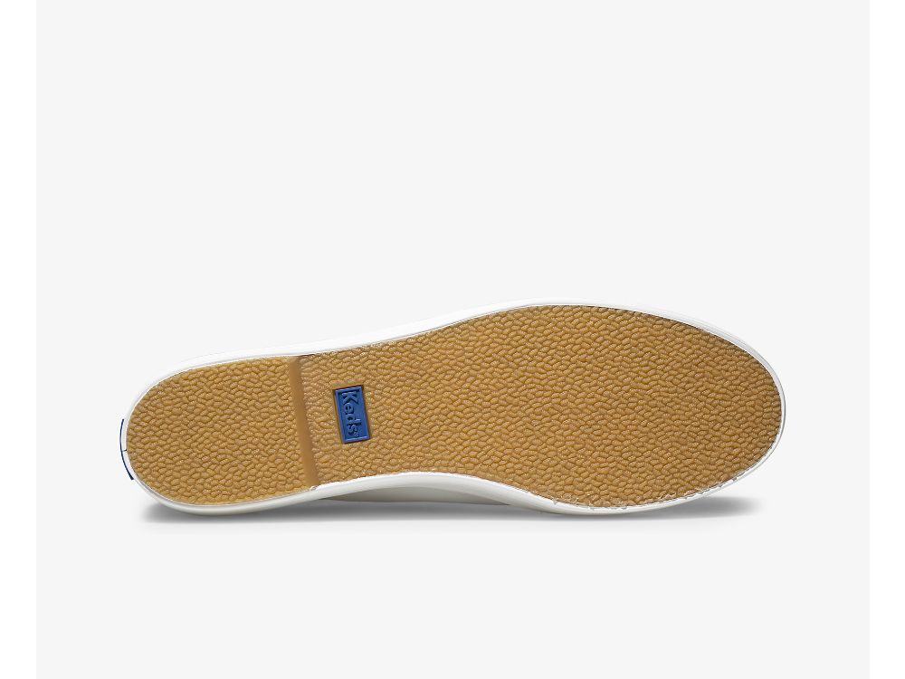 Keds Triple Kick Koža Ženske Tenisice Bijele | RS-05323