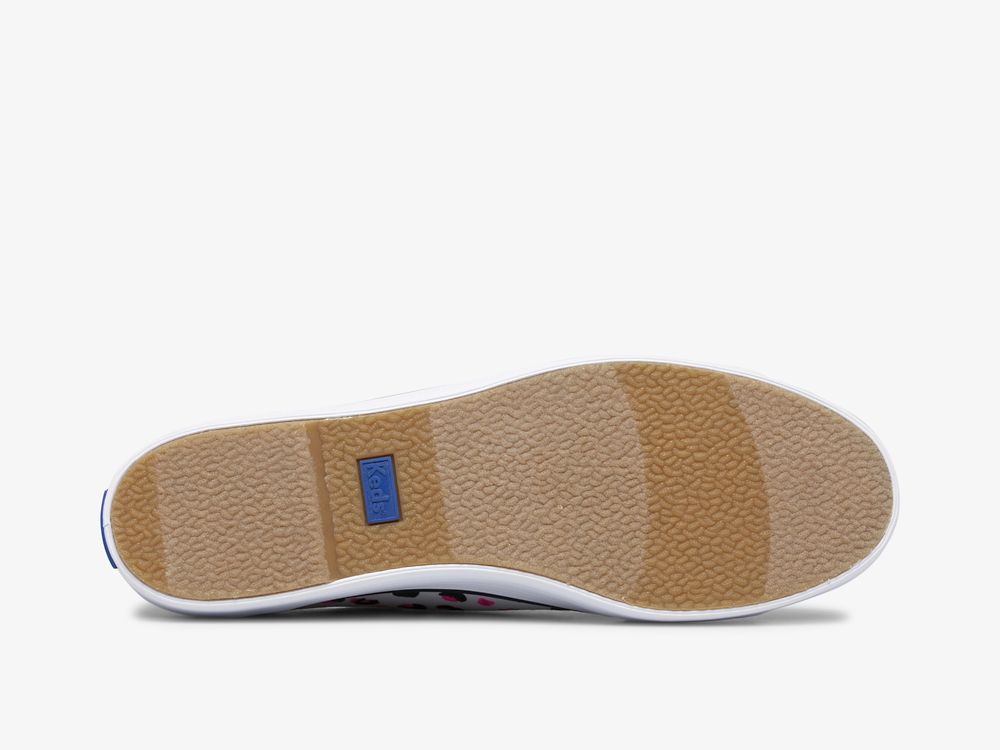 Keds Triple Kick Leopard Canvas Ženske Tenisice Bijele Visebojne | RS-25295