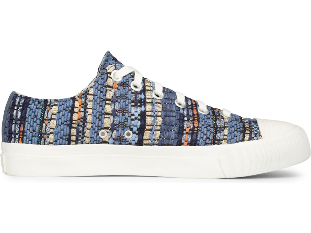 Keds Woven Royal Lo Muške Patike Plave | RS-64630