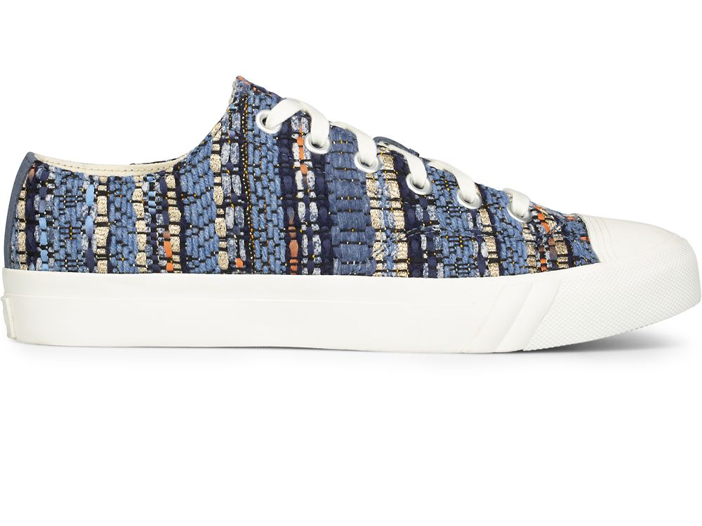 Keds Woven Royal Lo Muške Patike Plave | RS-64630